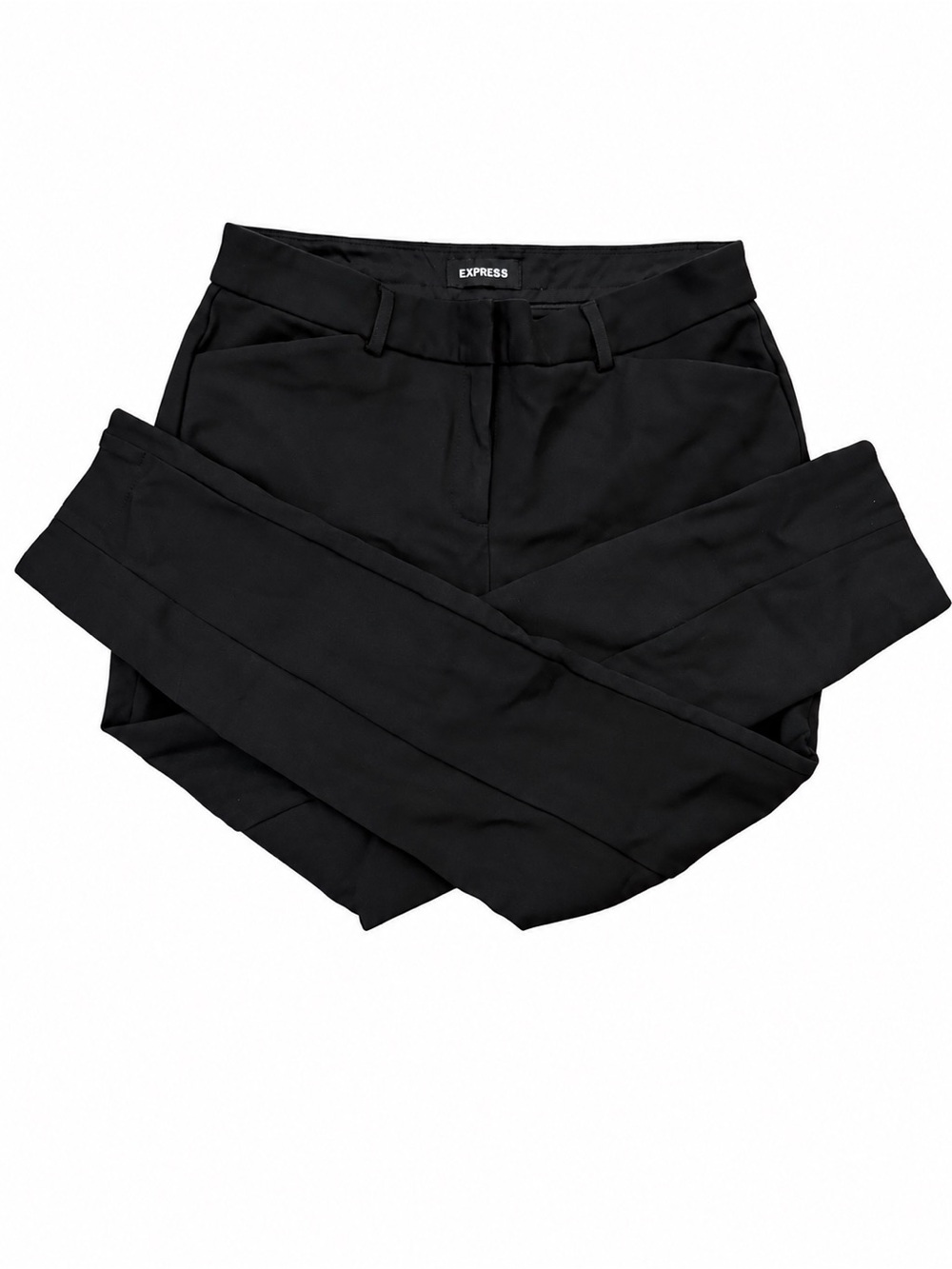 EXPRESS Skinny Mid Rise Black Dress Pants Size 8R